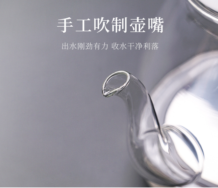 Kanglijia tự động ấm đun nước ấm trà tự mồi bơm nhỏ đun sôi xương Trung Quốc cao thủy tinh borosilicate hộ gia đình - ấm đun nước điện siêu đun nước