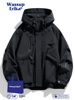 Wassup Erika Black Warrior Waterproof Jacket Men's Spring and Autumn Outdoor Hiking and Mountaineering Clothing American Workwear Jacket