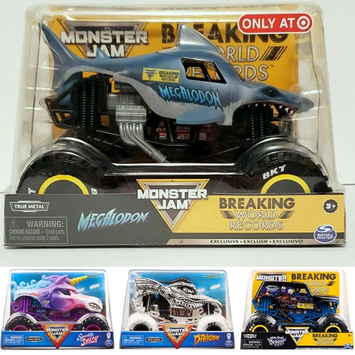 Хот вилс, инерционный монстр-трак, тележка, игрушечная машина, США, масштаб 1:24