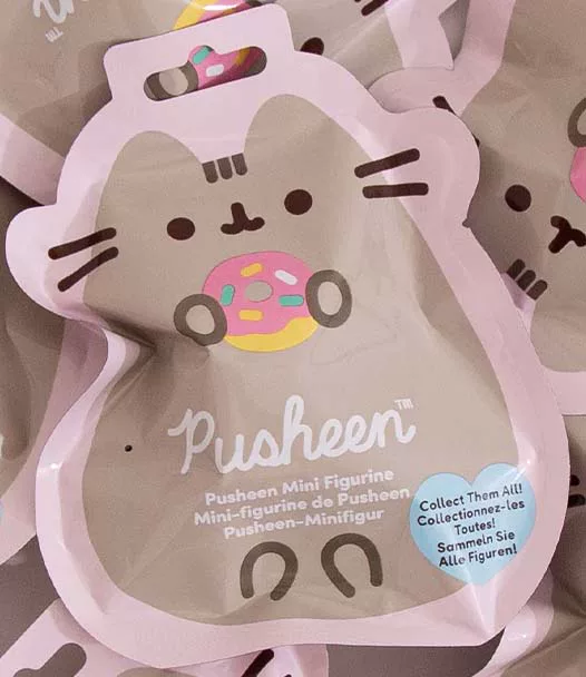Hamee [胖吉猫玩偶 PUSHEEN盲盒收藏品 潮玩手办桌面摆件]