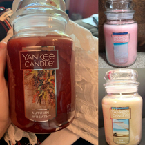 American Yankee Candle Yankee scented smokeless Candle aromatherapy deodorant Candle big bottle 623g