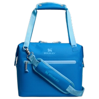 Синяя большая сумка на одно плечо