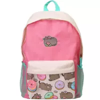 Толстый кот ест пончики