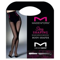 Maidenform Sexy Molds High Waist Trousers Pull Leg Skin Socks