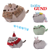 USA GUND PUSHEEN Fat Baby Cat Girl plush doll birthday gift