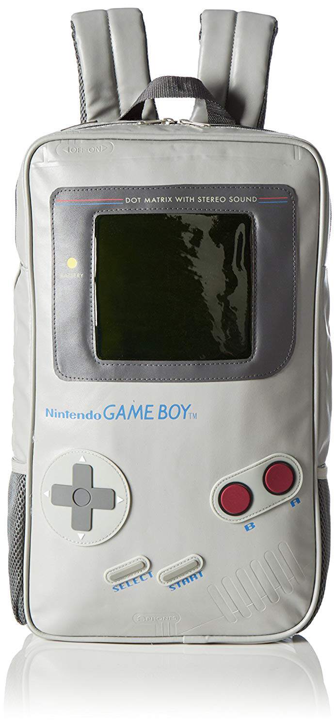 American Nintendo Gameboy game console shape computer backpack sports backpack school bag