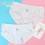 Đồ lót nữ Meilandu nữ chất liệu cotton mỏng brief Quần lót lưng sinh viên nữ Nhật Bản 97 310 đồ lót nam nữ