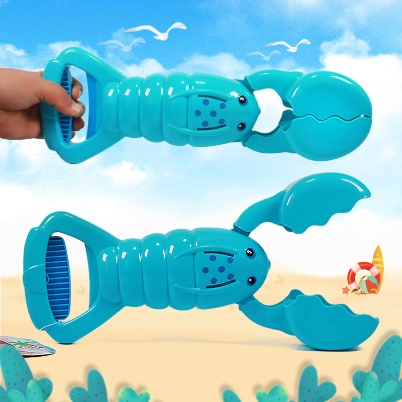 Shaking sound The same lobster clip children's sand play tool snowball clip sand kindergarten baby toy pliers