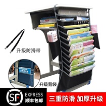 Book bag hanging desk side hanging bag hanging table on book bag desk hanging bag god instrumental high school student
