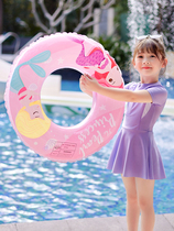 Childrens swimming circle 3 years old and above the side of baby 1 6 thick water park swimming circle floating toy 0