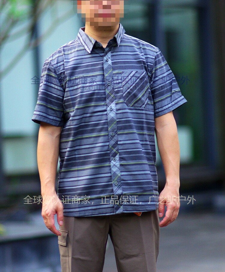 Haitao spot SmartWool Summit men's Merino wool quick-drying business casual short-sleeved shirt