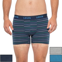  Spot Levis Levis Cotton Mens Elastic Cotton Polyester Quick-drying Boxer Briefs 4 boxed