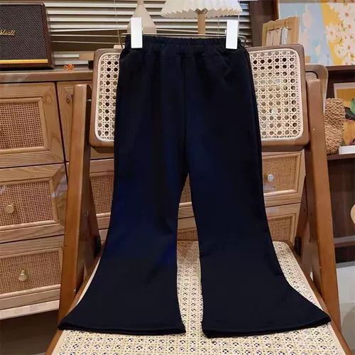 Весенние штаны-клёш, детские цветные штаны для отдыха, новая коллекция, в корейском стиле, детская одежда