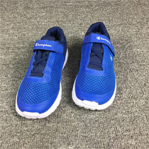 Original single American Crown childrens shoes Velcro childrens sports shoes light and comfortable soft bottom running shoes shock absorption breathable childrens shoes