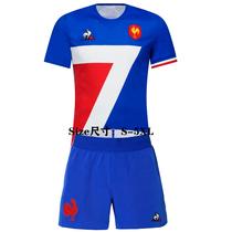 20 French Rugby jersey French home shorts Rugby training suit France Rugby jersey