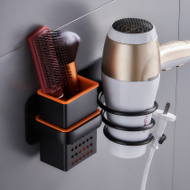 Hair dryer rack Space aluminum bathroom for toiletries comb shelf shelf Wall storage hair dryer rack