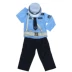 Ngày thiếu nhi Cảnh sát dành cho trẻ em Nhân viên cảnh sát Quần áo Quân phục Cảnh sát giao thông nhỏ Trường mẫu giáo Đóng vai Trang phục cậu bé - Trang phục