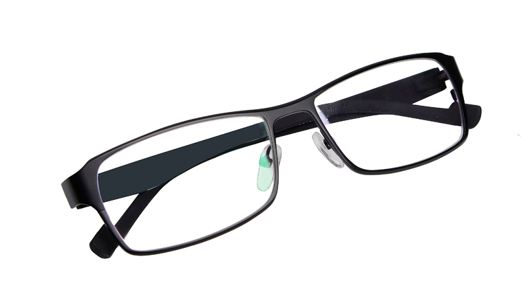 Kính cận thị tinh khiết titan cho nam và nữ kính gọng kính siêu nhẹ tinh khiết tấm titan khung kính cao cấp kinh doanh titan tinh khiết kính mắt quang nhãn