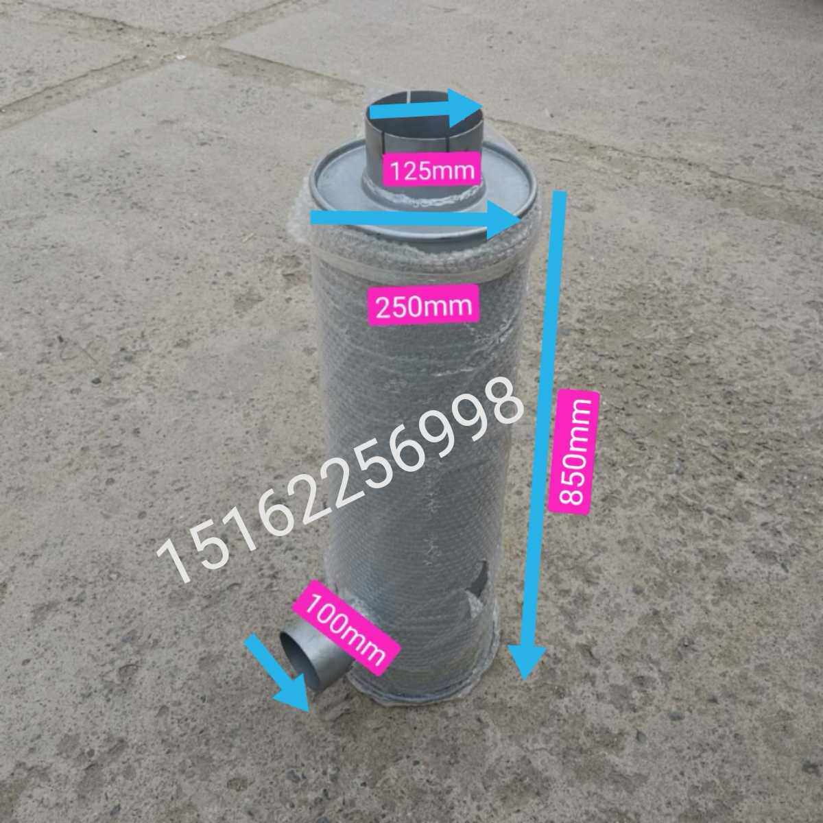 Sany crane 20 tons 25 tons silencer exhaust pipe XCMG Zoomlion Sany crane engine accessories