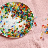 Стеклянные серьги ручной работы, аксессуар, аксессуары, 20 грамм, с вышивкой