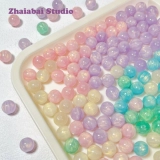 Звездное небо, украшение-шарик, браслет, ожерелье, аксессуар, бусины с аксессуарами, 12мм, «сделай сам»