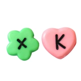 Акриловые бусины с буквами, браслет из бисера ручной работы, набор материалов, ожерелье, аксессуар с аксессуарами, английские буквы, «сделай сам»