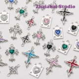 Японское металлическое ожерелье, цепочка, подвеска, бусины, аксессуары, 2 карат, DIY