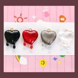 Странная девушка ветер таяние сердца смола капля подвеска in in ind ind ind nach черное ожерель