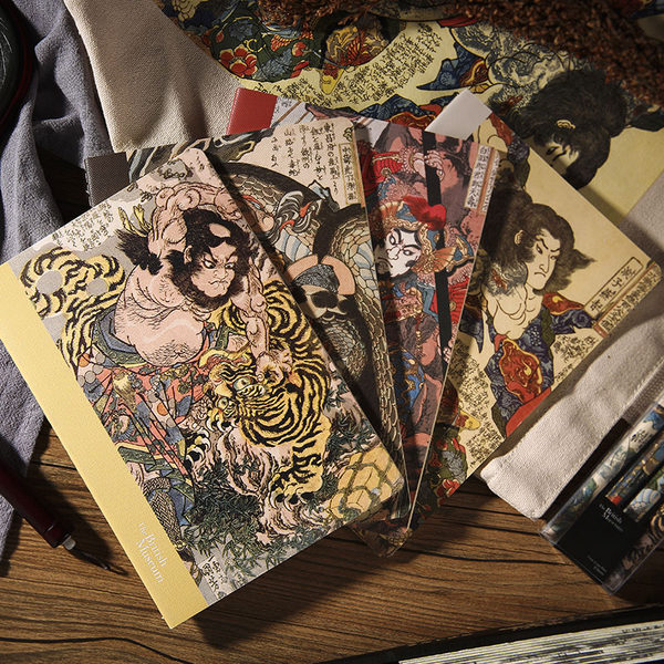 晨光文具 大英博物馆 水浒豪杰系列 A5缝线本套装*4本 天猫优惠券折后￥12.9包邮（￥15.9-3）