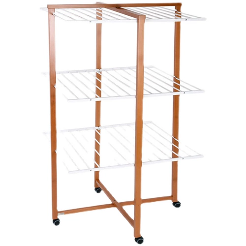 Оригинальная импортная деревянная универсальная трехмерная складная сушилка, Италия