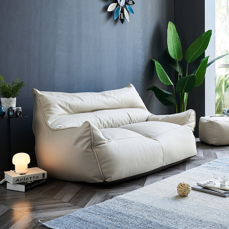 Tech Cloth Bean Bag Sofa Small Household Type Sloth Sofa Double Bedroom Teenage tatami Creative sofa Oversize