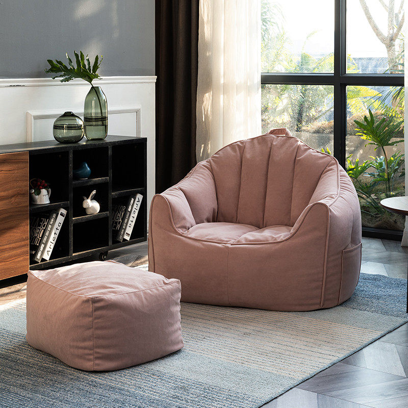 Lazy sofa bean bag Nordic ins creative living room bedroom simple reclining chair net red leisure single sofa chair