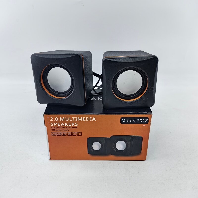 Small Square Speakers for Laptops and Desktop Computers, Usb-Powered Speakers, Mini 2.0 Speaker Set Small Square Speakers for Laptops and Desktop Computers, Usb-Powered Speakers, Mini 2.0 Speaker Set