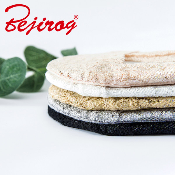 北极绒 全棉底 薄款隐形蕾丝船袜*5双 天猫优惠券折后￥14.6包邮（￥19.6-5）多套色可选