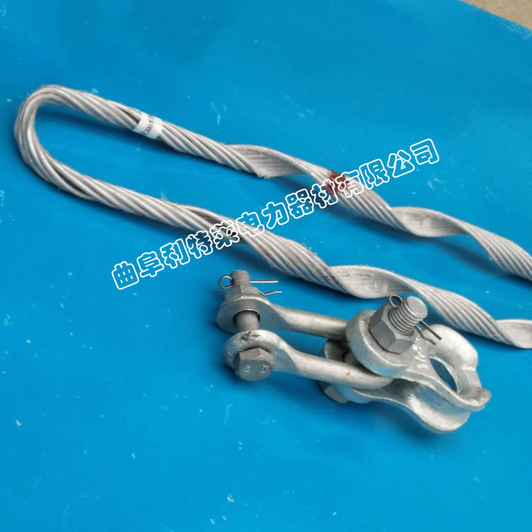 Optical cable resistant wire clamp optical cable resistant to tension string optical cable pull wire strain clamp pre-twisted type ZHANG ADSS optical cable clamp