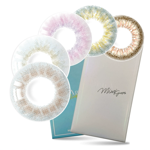 Япония Pienage Mimi Mimi Cosmop -Королевные невидимые невидимые очки миопии ежемесячно коробка броска 2