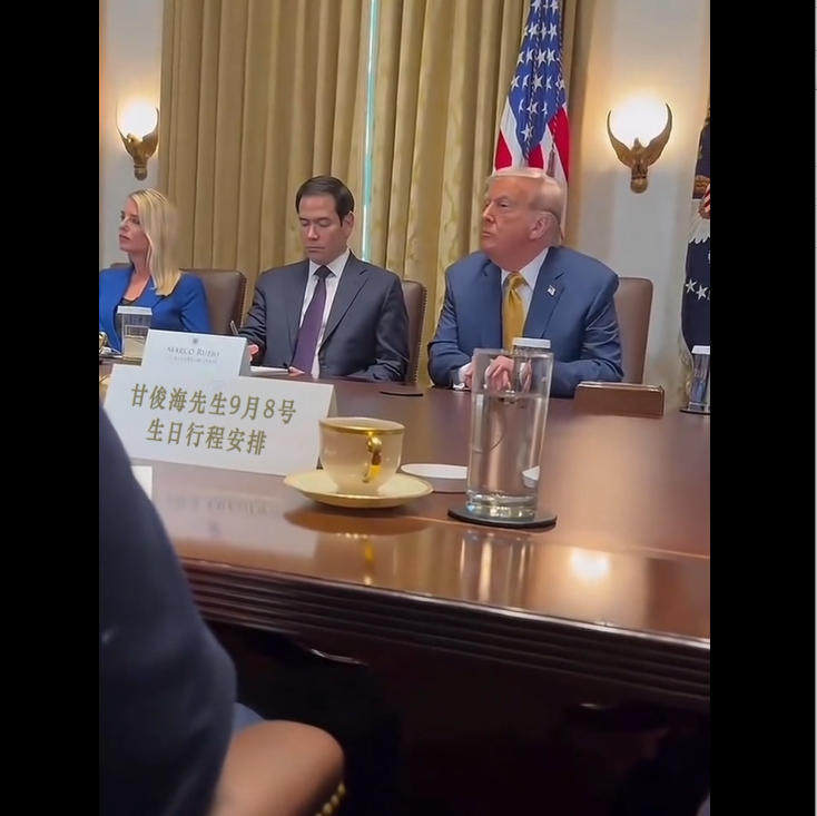 AE模板编号3826：特朗普开会广告展示牌【24版】