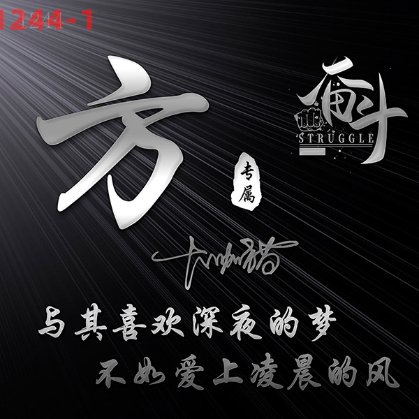 1244头像psd素材源码模板源文件 QQ微信抖音快手小红书很火的签名百家姓氏头像制作教程软件