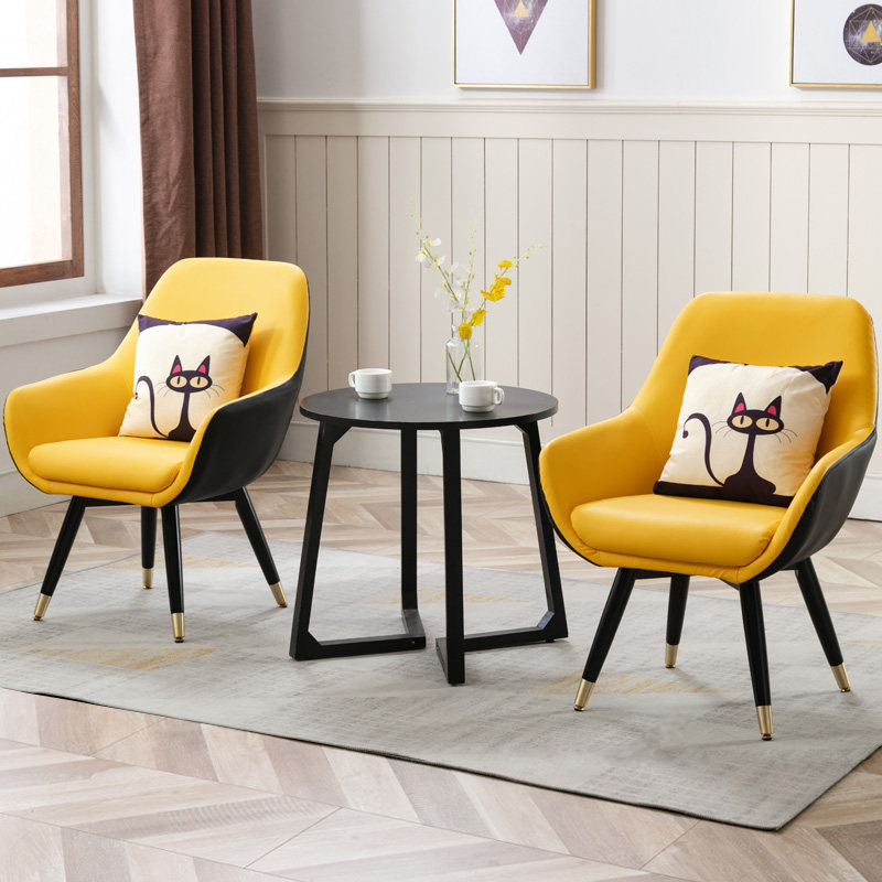 Balcony Sofa chair Home Single sofa Living room Single chair Leisure area Placement chair Light and luxurious lounge Single chair