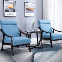 Office sofa coffee table combination set office sofa reception room business negotiation meeting guest VIP simple small