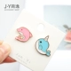 Nhật Bản và Hàn Quốc trâm nữ trâm dễ thương huy hiệu sinh viên đơn giản phim hoạt hình áo nịt ngực pin khóa pin phụ kiện túi - Trâm cài phụ kiện cài áo sơ mi nữ