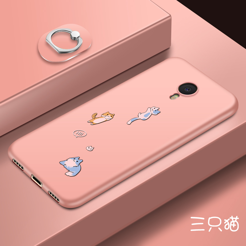 Vỏ màu xanh quyến rũ Note3 mẫu điện thoại di động nữ Meizu charm blue 3 vỏ điện thoại di động bao gồm tất cả các mảnh vỡ quyến rũ - Phụ kiện điện thoại di động ốp lưng j7 pro