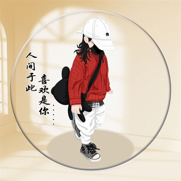 编号04微信签名头像PSD