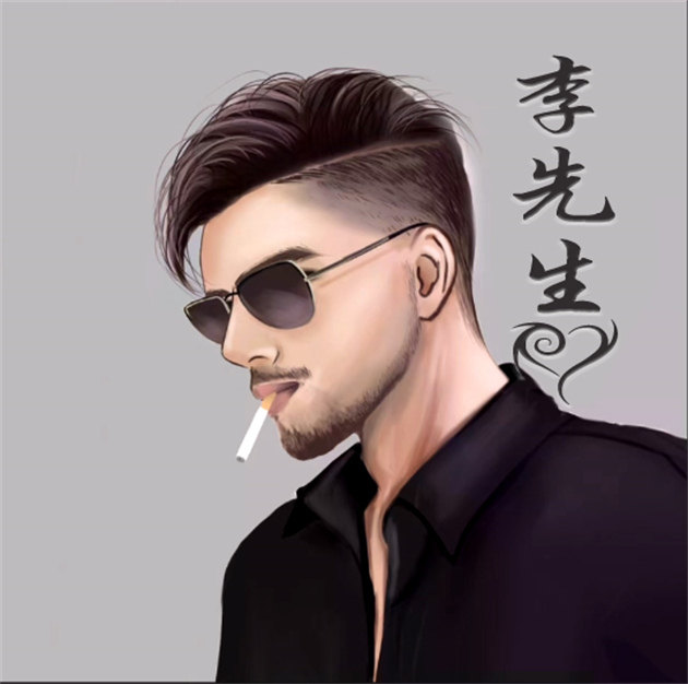 编号62微信签名头像PSD