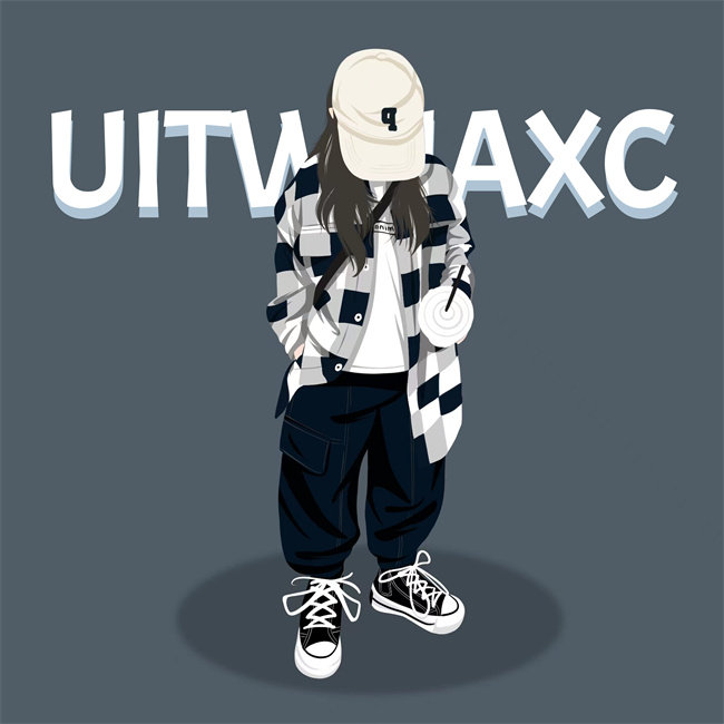 编号66微信签名头像PSD