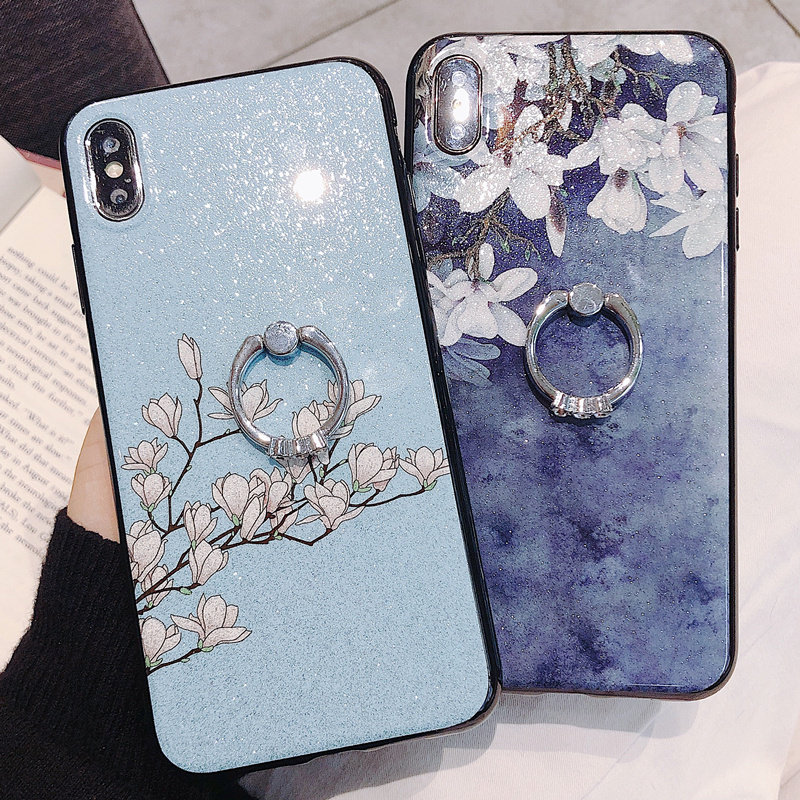 Suitable for 2020 new iphone apple x xr max luxury female xs with lanyard with ring iphonexr sleeve silicone iponexmax soft shell ipo