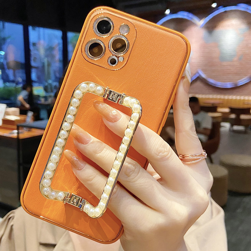 Suitable for 2022 new Apple 12promax mobile phone protective case iphone12promax women's high-end 14 silicone lens all-inclusive dirt-resistant cover net red 13 anti-fall