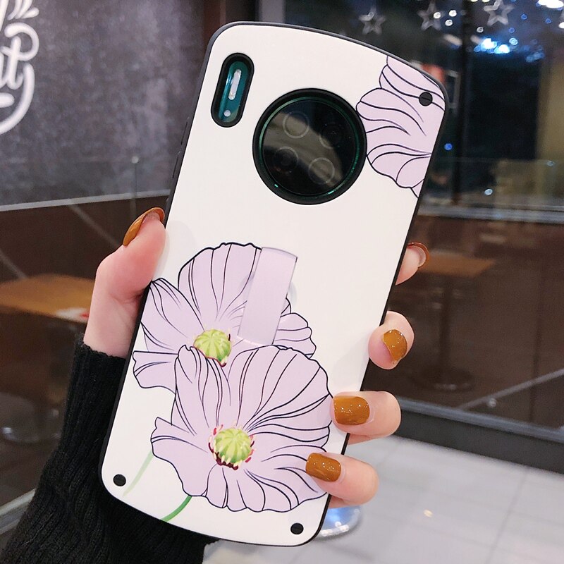 Suitable for Huawei Mate30pro mobile phone protective shell tide net red limited edition high-grade soft silicone m30 all-inclusive anti-fall Mate30epro personality creative cute female mate30p