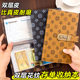 Pattern passbook certificate storage for deposit. Time deposit certificate storage for deposit. Bank paper deposit slip with password lock 2025 new passbook check special clip multi-function bill clip special model