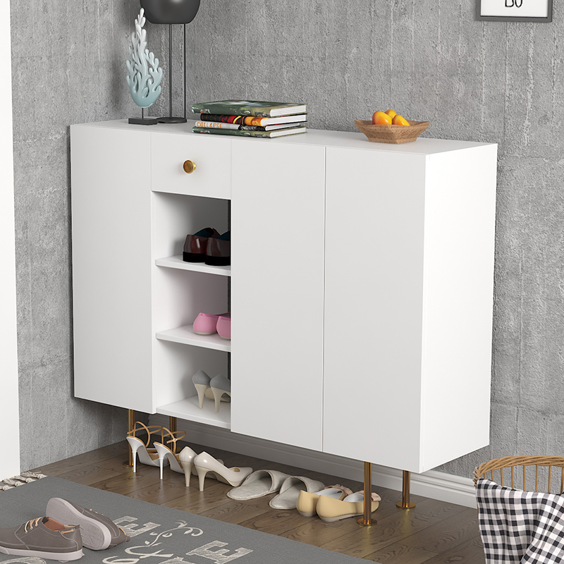 Nordic Light Lavish Shoe Cabinet Hyun Closing Cabinet Minimalist Modern Shoe Cabinet Doorway Multifunction Large Capacity Dining Room Cabinet Multilayer